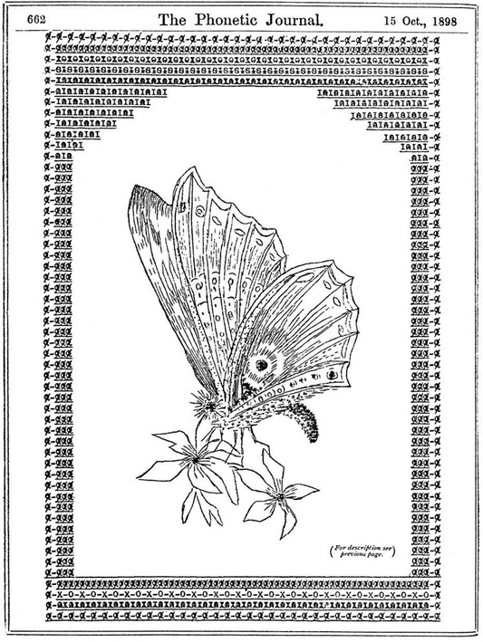The Early Typewriter Art of Flora Fanny Stacey | The Surprisingly Revolutionary Medium of Typewriter Art