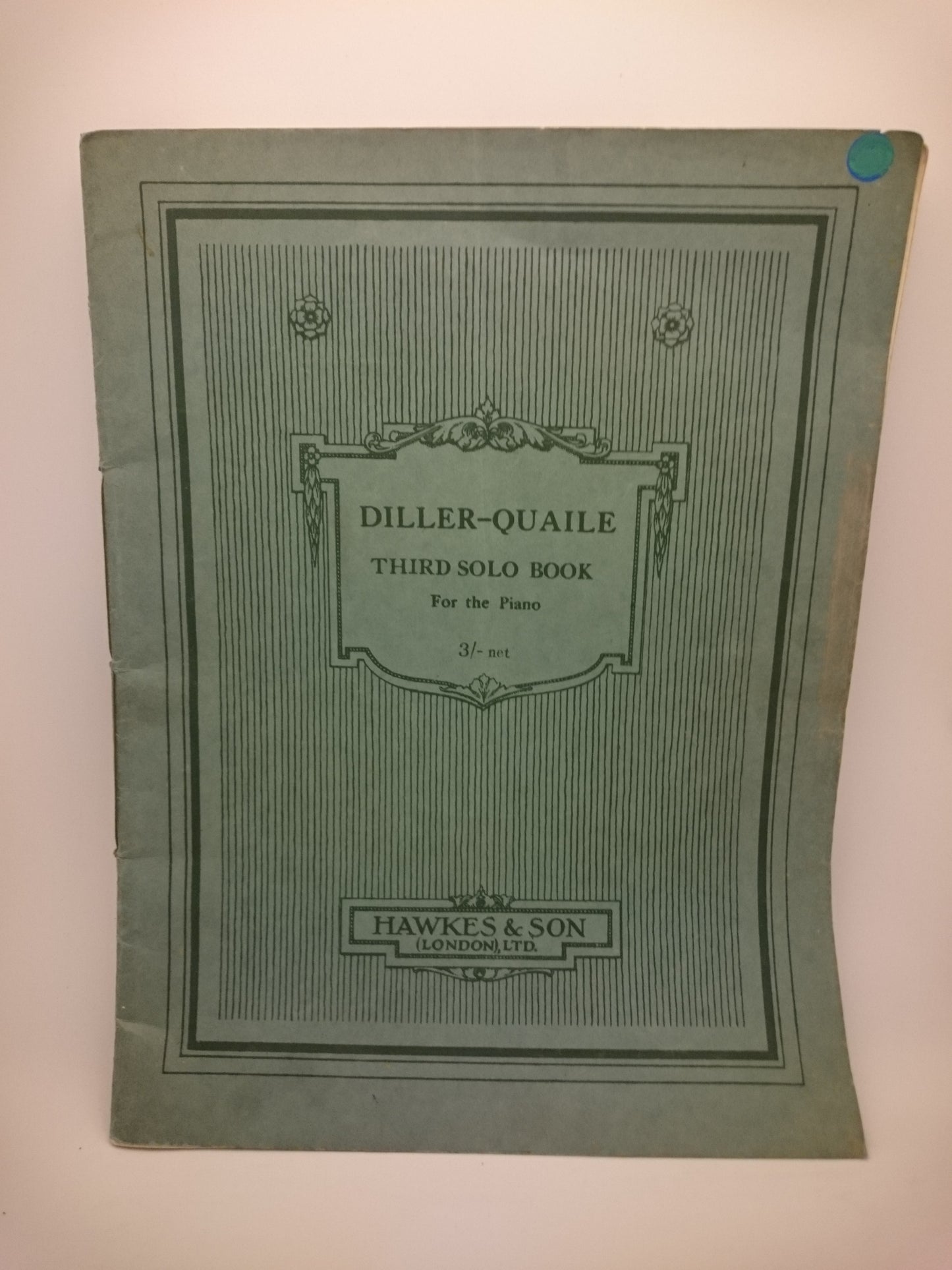 Diller-Quaile Third Solo Book for the Piano