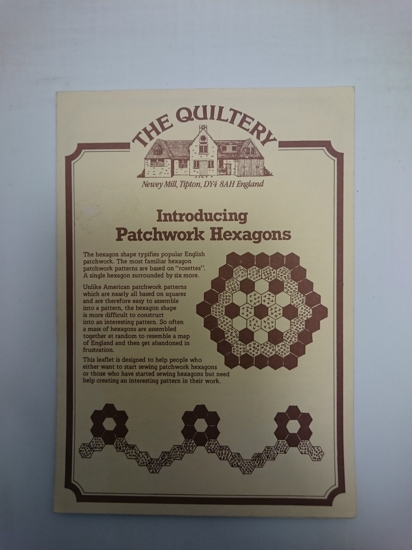 Introducing Patchwork Hexagons